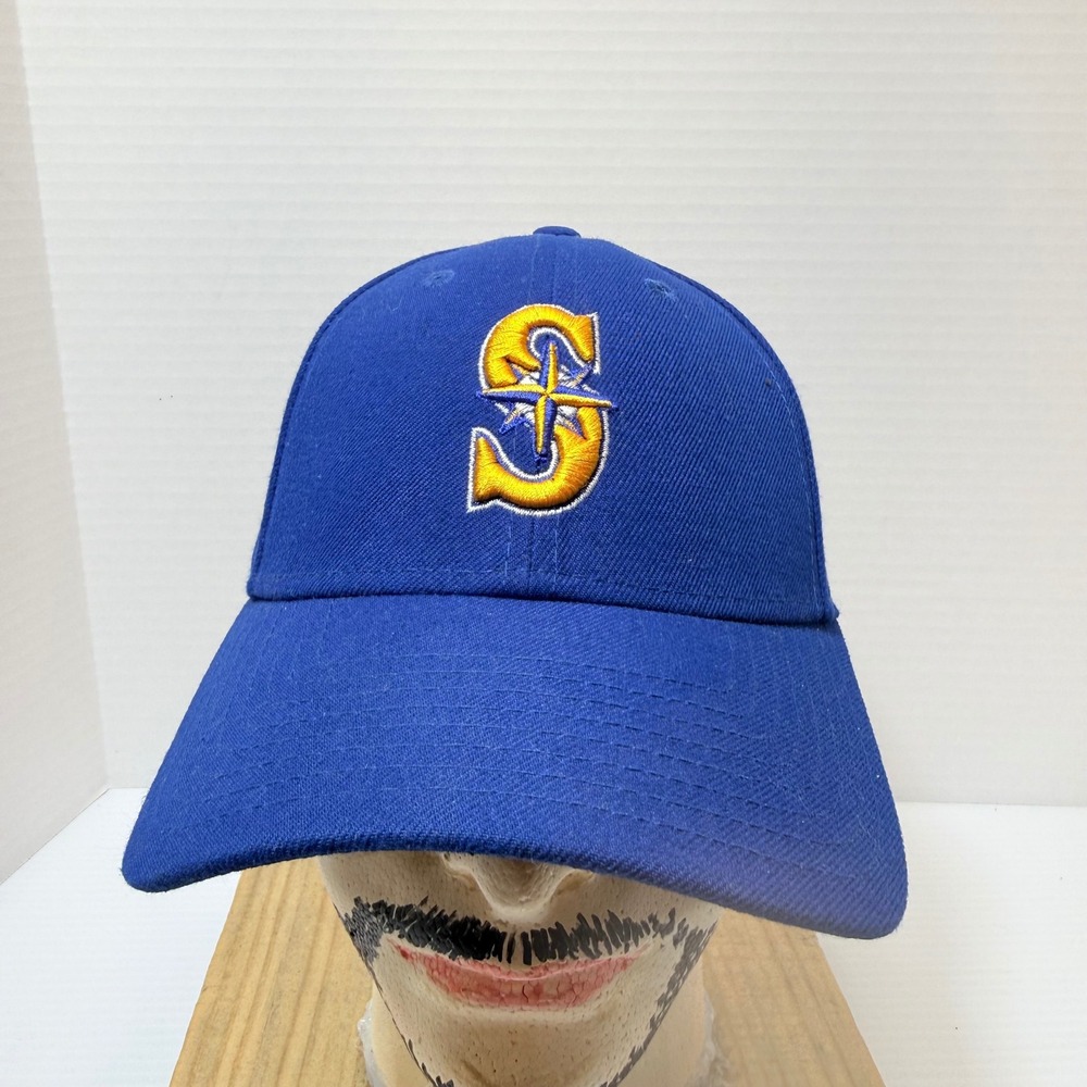 Seattle Mariners New Era 9FORTY Adjustable Cap – Royal Blue / Gold MLB Hat‎